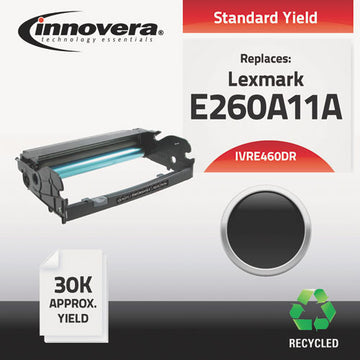 Innovera® Remanufactured Black Drum Unit, Replacement For Lexmark E260x22g, 30,000 Page-yield freeshipping - TVN Wholesale